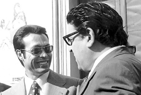 Curro Romero con Jose Maria Requena